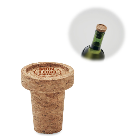 Bouchon de bouteille en liège Tipas 