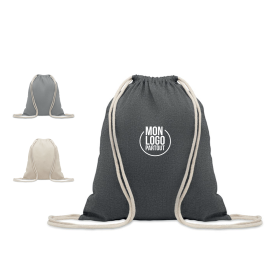 Sac cordon en coton recyclé...