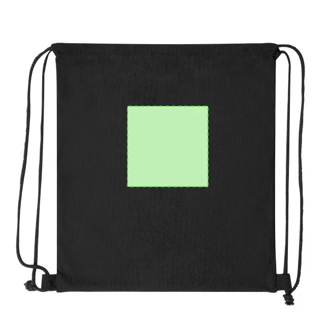 Sac cordon en velour côtelé Azurax
