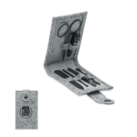 Set de manucure de 6 pièces Nailkit Felt 