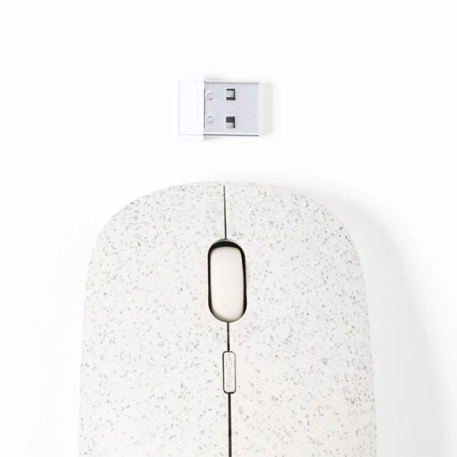 Souris en paille de blé personnalisée Estiky