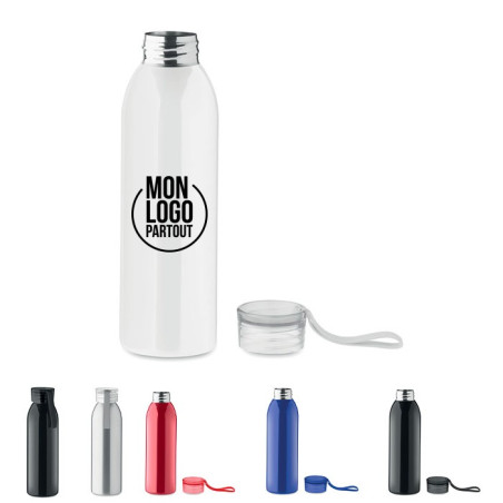 Bouteille personnalisable à simple paroi Bira 650 ml 