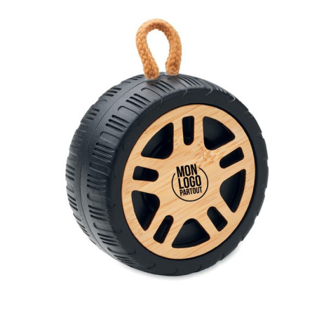 Enceinte en forme de roue publicitaire Matic 