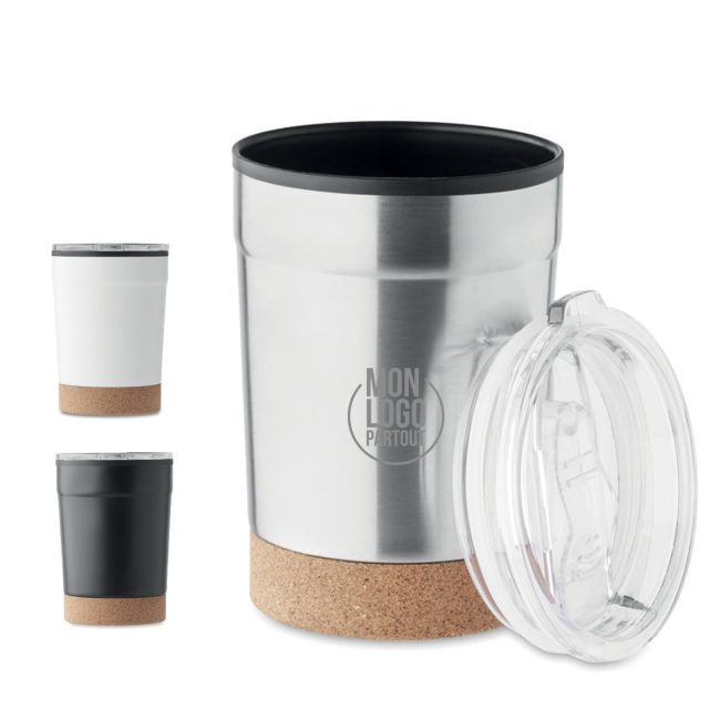 Gobelet double paroi acier Nomu 300 ml