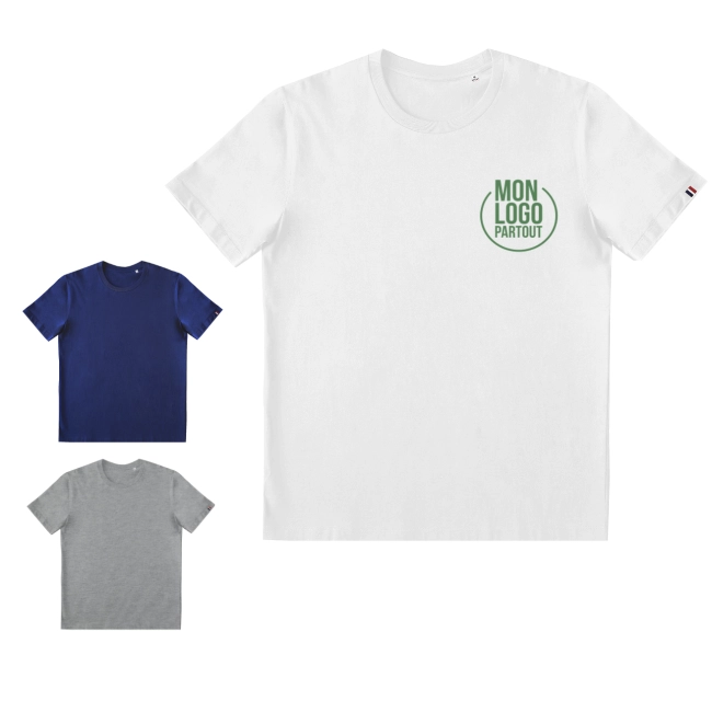 T-shirt personnalisé unisexe Sacha 