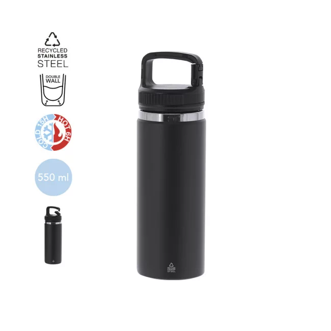 Gourde isotherme personnalisée Nabrax 550 ml 