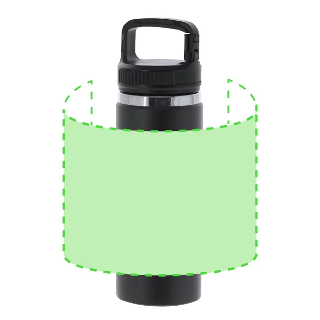 Gourde isotherme personnalisée Nabrax 550 ml 
