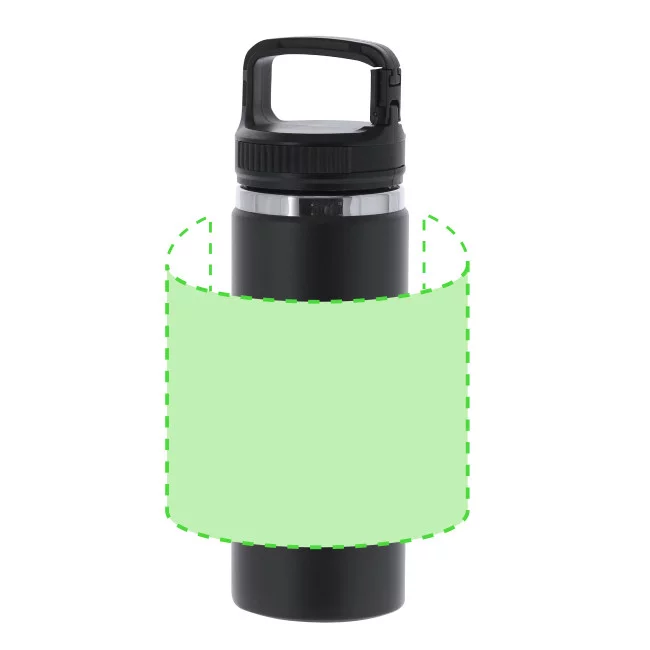 Gourde isotherme personnalisée Nabrax 550 ml 