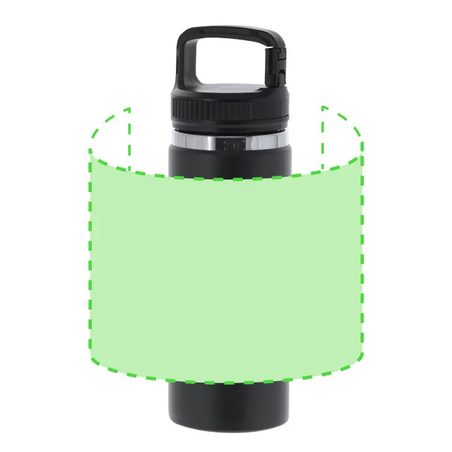Gourde isotherme personnalisée Nabrax 550 ml 