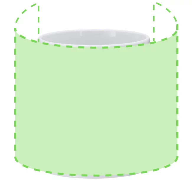 Mug personnalisé céramique Werdan 350 ml 