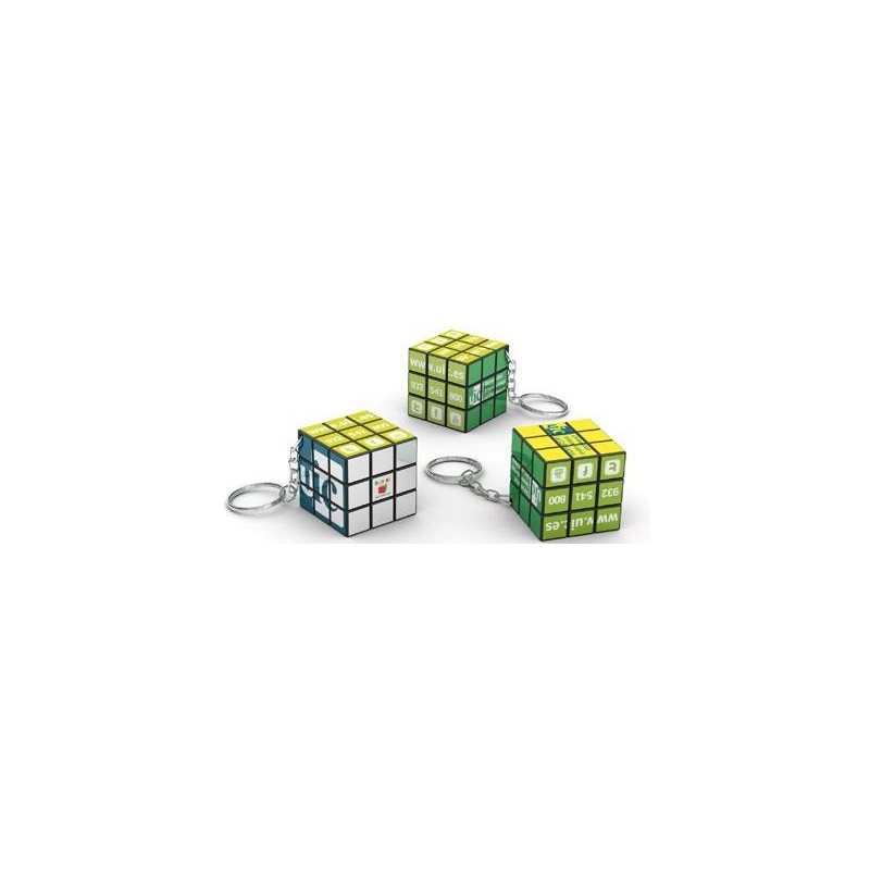 Porte-Clés Publicitaire Rubik’s Cube Porte-Clés Publicitaire Rubik’s Cube - Personnalisé