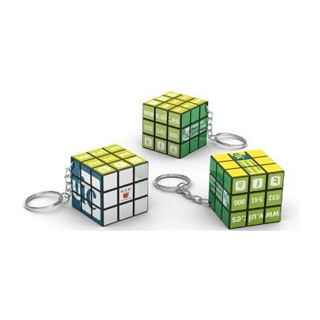 Porte-Clés Publicitaire Rubik’s Cube Porte-Clés Publicitaire Rubik’s Cube - Personnalisé