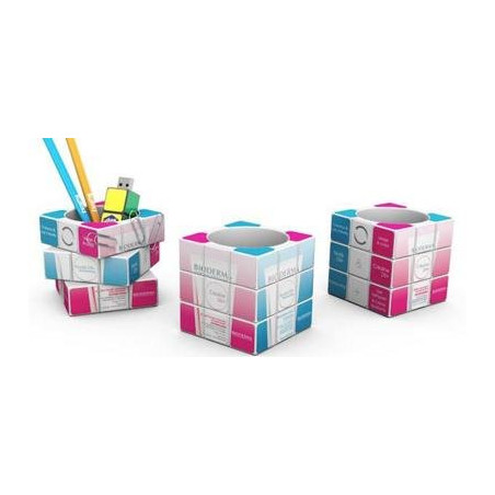 Pot à Crayon Publicitaire Rubik’s Cube Pot à Crayon Publicitaire Rubik’s Cube