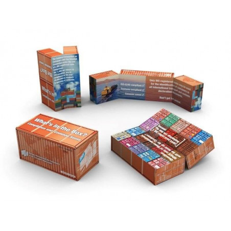 Magic Cube Publicitaire Container Magic Cube Publicitaire Container - Personnalisé