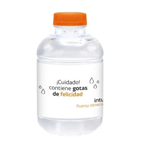 Bouteille d'eau personnalisée RPET 25 cl 