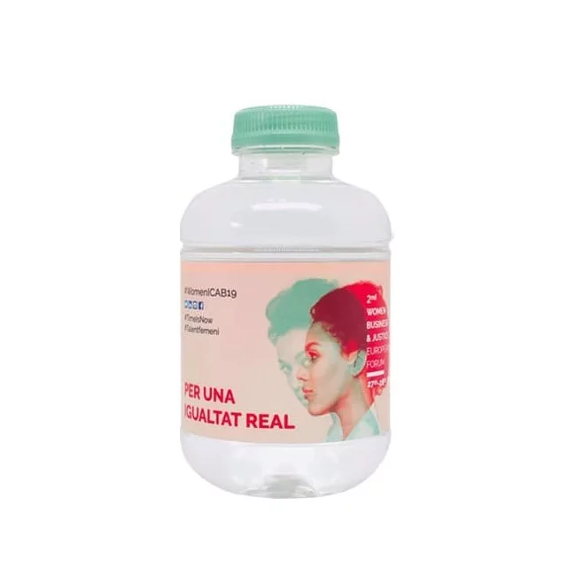 Bouteille d'eau personnalisée RPET 25 cl