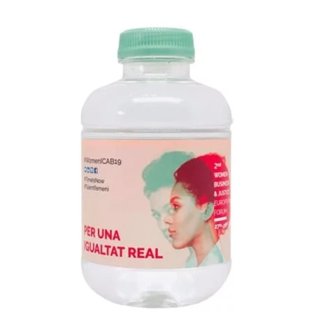 Bouteille d'eau personnalisée RPET 25 cl 