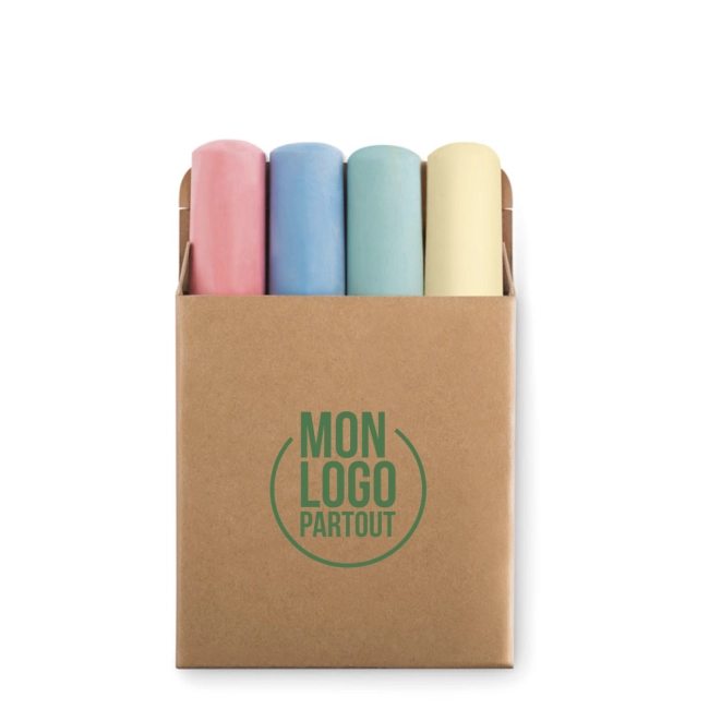 Set de 4 craies personnalisable Street