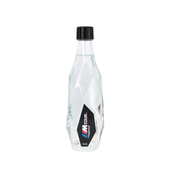 Bouteille d'eau en verre origami 40 cl 