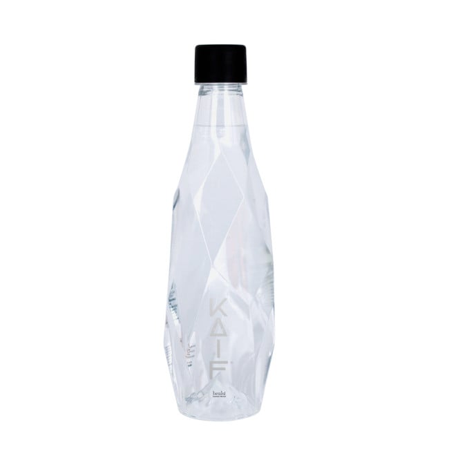 Bouteille d'eau en verre origami 40 cl 