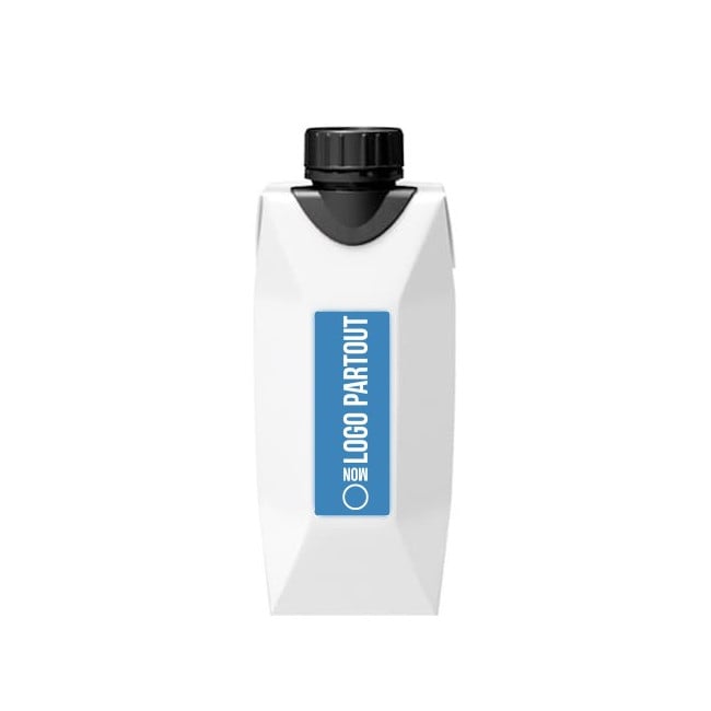 Brique d'eau personnalisable 33 cl