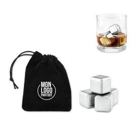 Set 4 glaçons en acier ICY