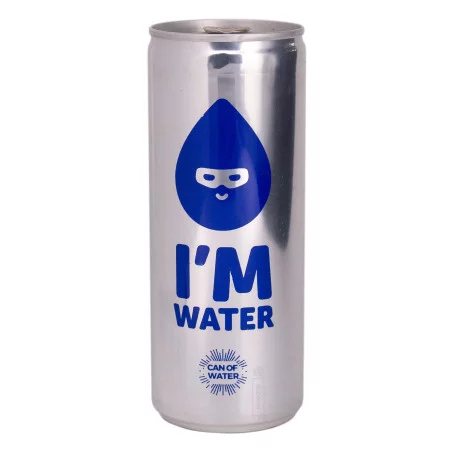 Canette d'eau personnalisable 25cl 