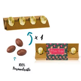 Boîte personnalisée 4 oeufs