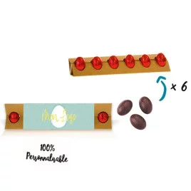 Boîte publicitaire 6 oeufs