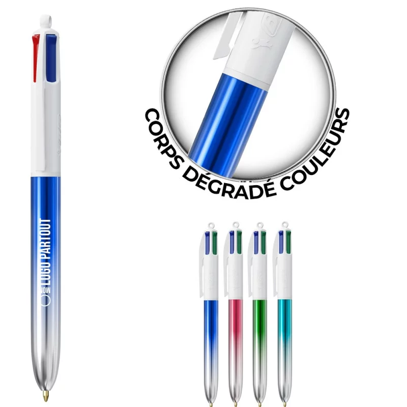 Stylo BIC ® 4 Couleurs Bicolor 