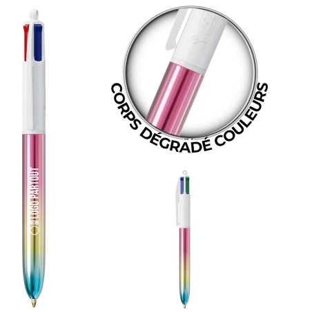 Stylo BIC ® 4 Couleurs Gradient 