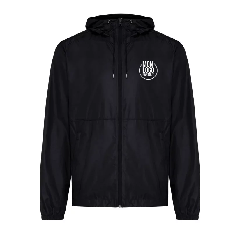 Veste coupe-vent en polyester recyclé Iqoniq Logan 