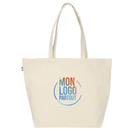Sac de plage personnalisé en coton Céline 