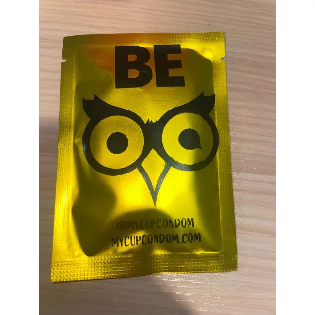 Capote de verre personnalisée MY CUP CONDOM™ 