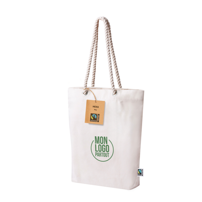 Sac en coton épais Fairtrade Hexa 