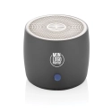 Enceinte personnalisable 3W aluminium recyclé RCS Swiss peak 
