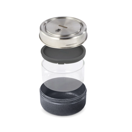 Boîte repas personnalisée en verre Black+Blum 750ml 