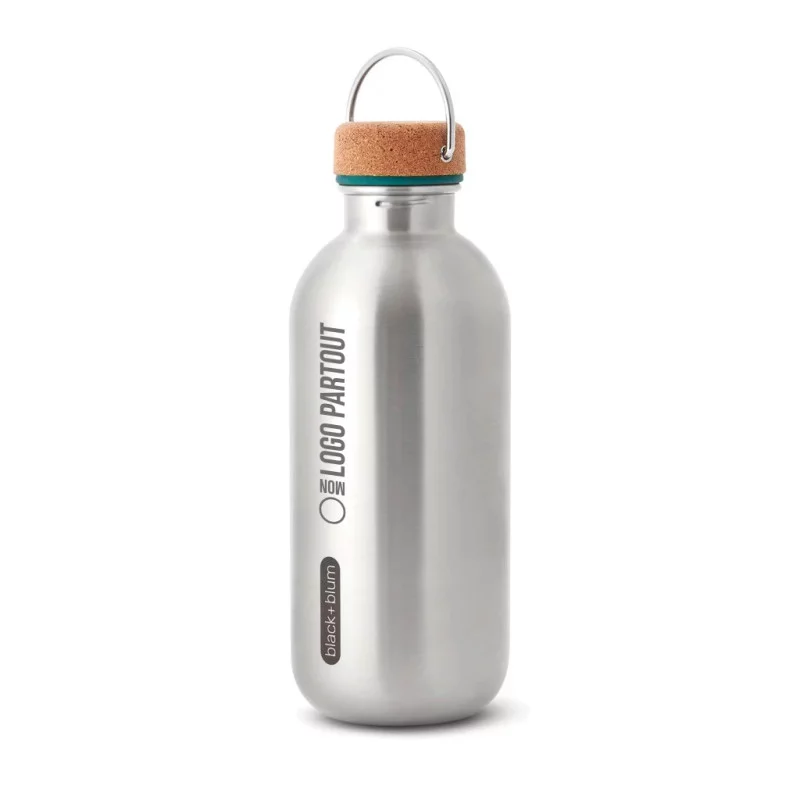 Bouteille personnalisée en acier Black+Blum 600ml 
