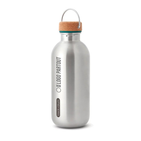 Bouteille personnalisée en acier Black+Blum 600ml 