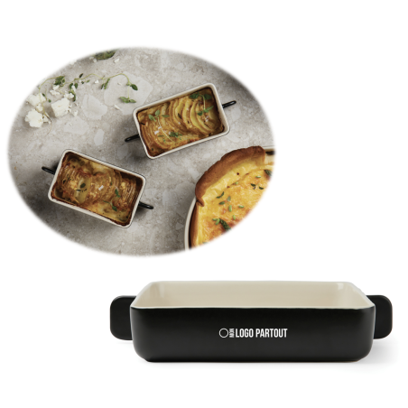 Plat à four rectangulaire en grès VINGA Monte 