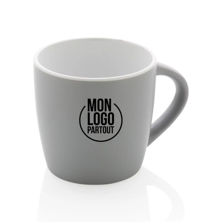 Mug publicitaire en céramique et intérieur coloré 300 ml 