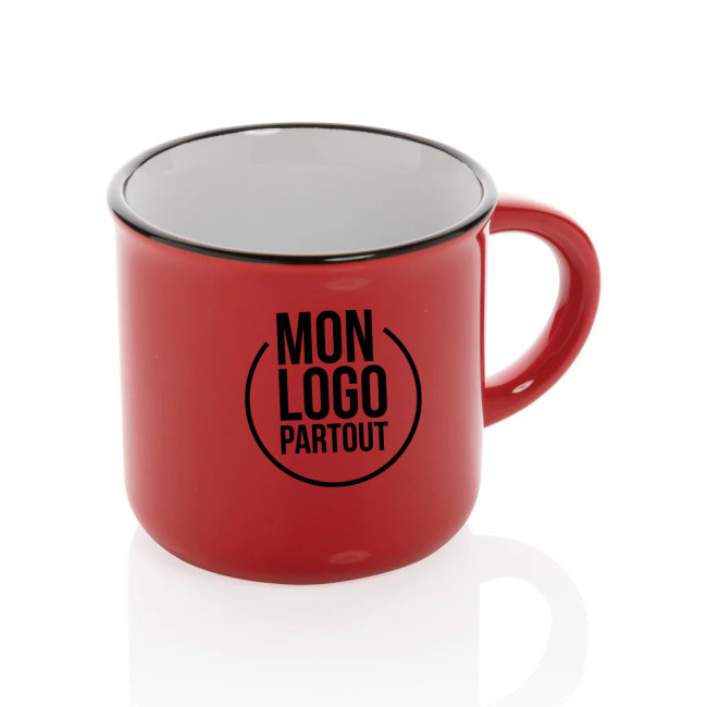 Mug publicitaire en céramique vintage 280 ml