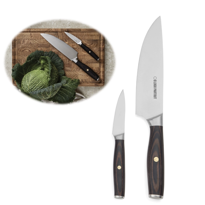 Set du chef 2 couteaux VINGA Tara 