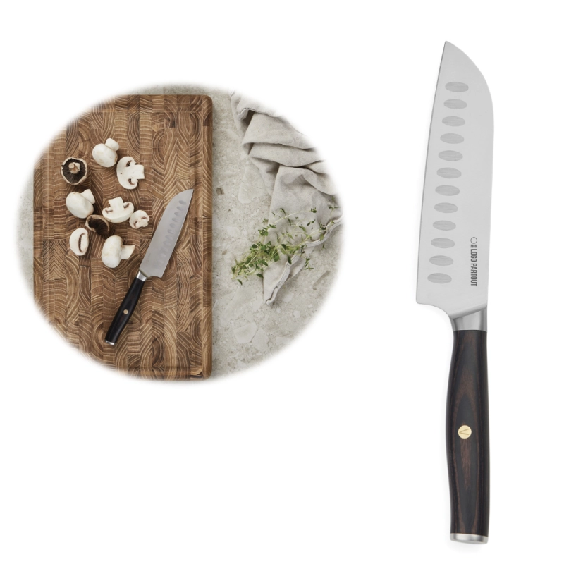 Couteau de chef personnalisé en acier recyclé RCS VINGA Tara 