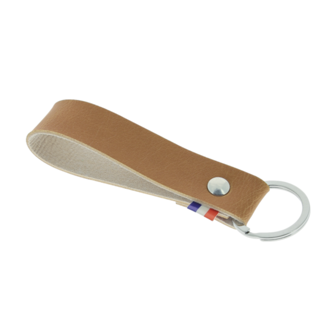 Porte-clés en cuir végétal MIF 