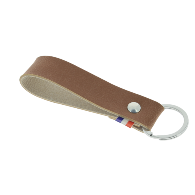 Porte-clés en cuir végétal MIF 