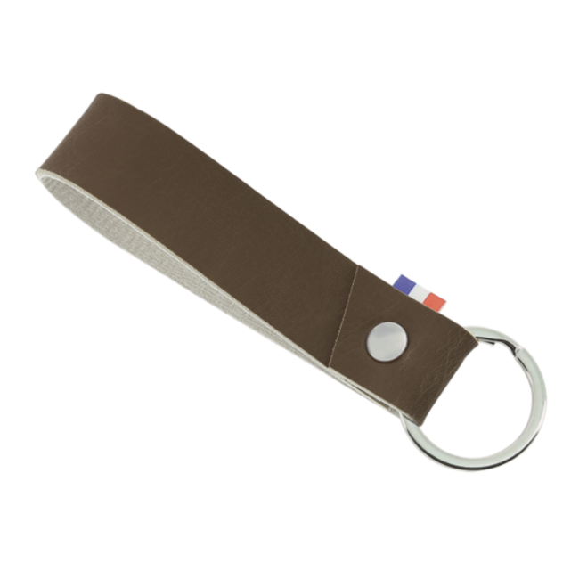 Porte-clés en cuir végétal MIF 