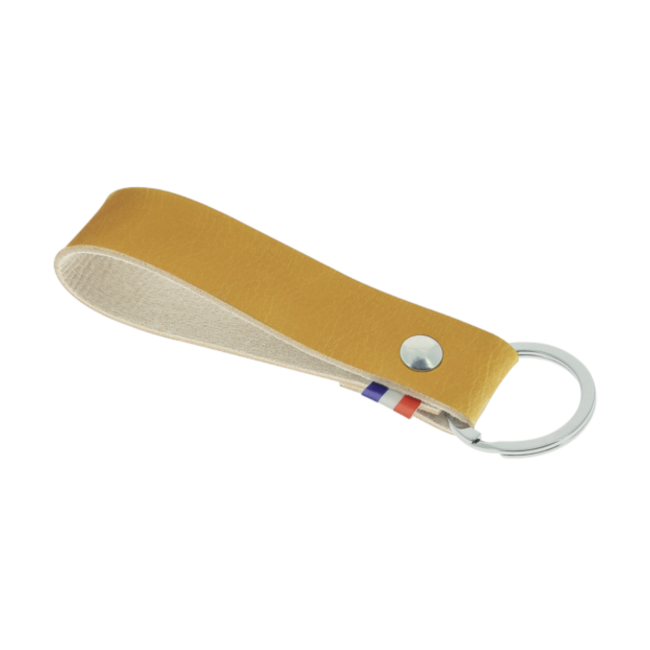 Porte-clés en cuir végétal MIF 