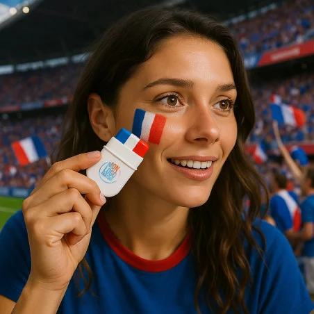 Stick de maquillage France FANBRUSH™ 