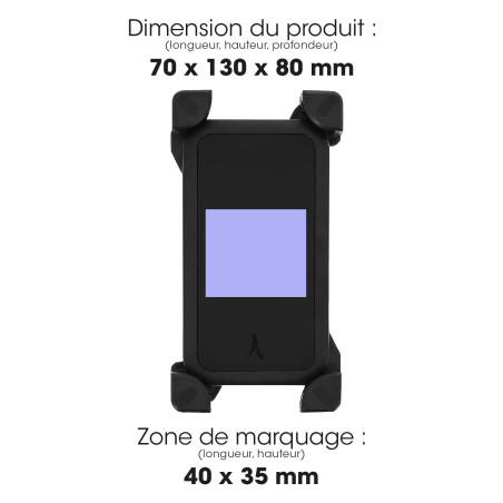 Support vélo Akashi ® Jitensha pour smartphones 